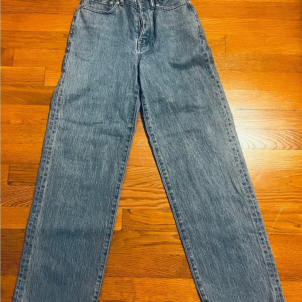 Madewell Light Blue Denim Perfect Vintage Wide-Leg Jean